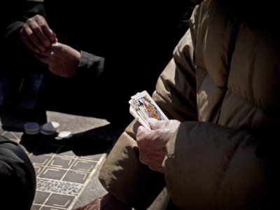 Card Game, Columbus Park #533