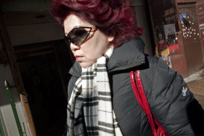 Woman With Red Hair, Mott Street