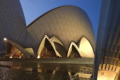 Sydney Opera House Evening Composition