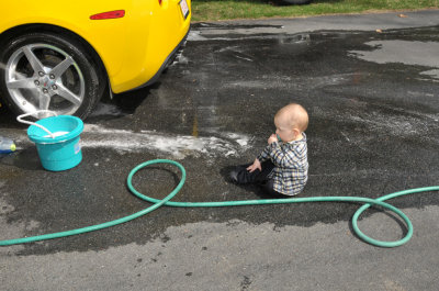 Helpin Dad Wash Vette - 4-08