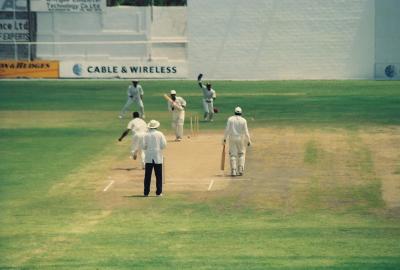 Cricket Basit Ali bowled by Cummins