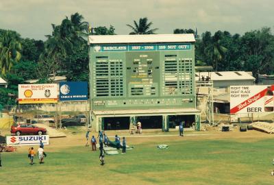 Cricket Scoreboard before the Match