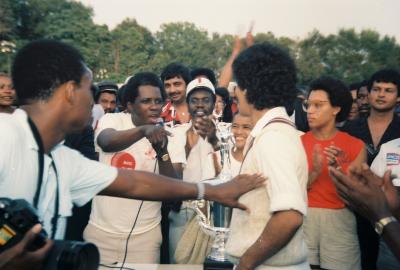 Cricket Trophy Presentation