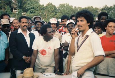 Cricket West Indies Shell Team in Mt Vernon New York 1985