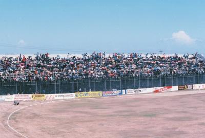 North Eastern bleachers at Sabina Park