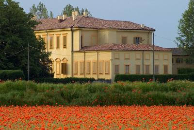 Villa Botta Adorno e papaveri
