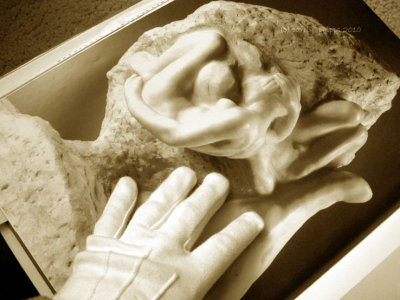 Rodin's Hand of God.