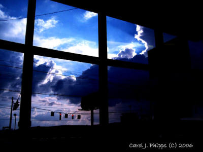 We see as through a window ~