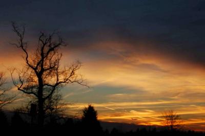 Sunset over Reston, VA