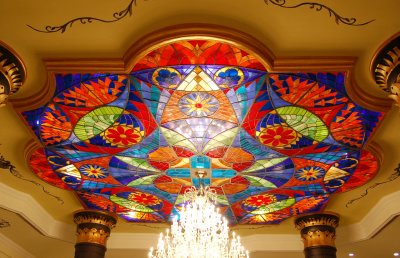Ceiling in the Lobby