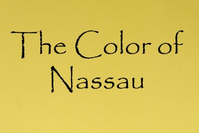 The Color of Nassau  9206