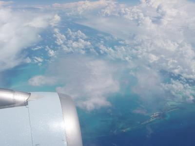 Caribbean seas from up high