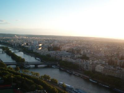 More views of the Seine from the top
