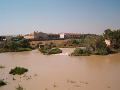Water sure is muddy in southern Spain