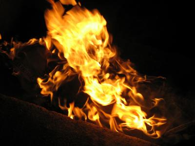 That's one hot flame!