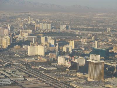 The Strip from a distance