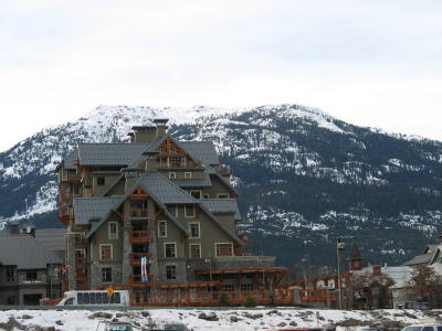 I'd love to have ski-in priviledges at Whistler!