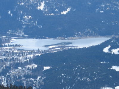 Lake down in the village