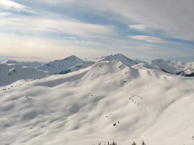 Looking down south