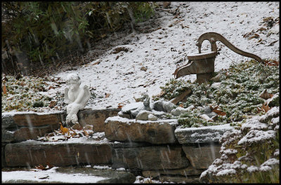 First snow fall of 2007/2008 Winter