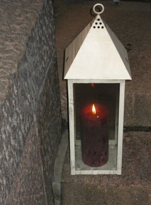 Candle Light on the Street, Bulevardi, Helsinki