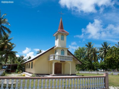 The church in Tuherahera