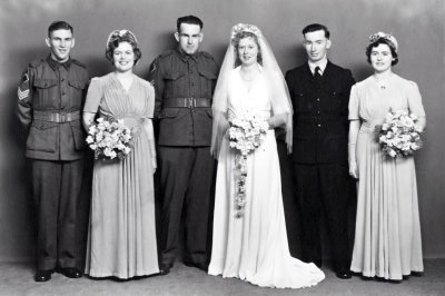 My Auntie Dots wedding  24/6/1944
