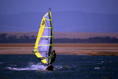 Windsurfing at Shallow Inlet Sandy Point