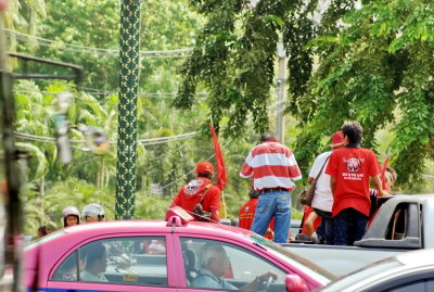 Red Shirt Demonstrators