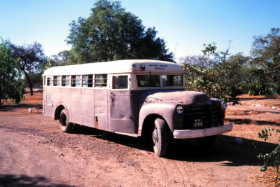 The old pilgrim bus