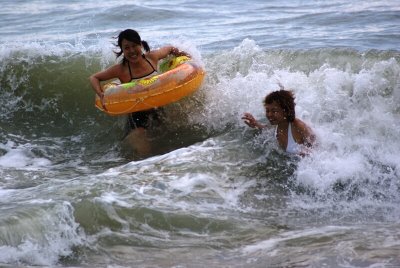 Fun In The Waves