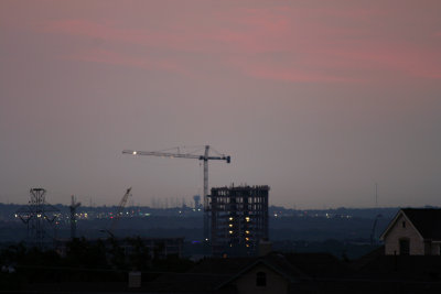 Sunrise on the building boom 08/30/2008