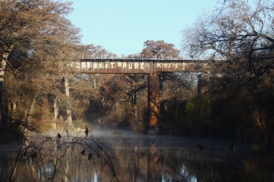 Nude train bridge