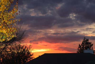 Sunset 12/21/2009