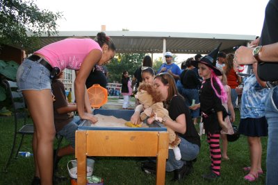 Digging in the sandbox for treasure