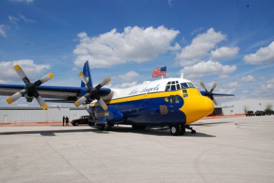 Blue Angels Fat Albert C-130 at Charlotte Co. Airshow Punta Gorda Fl. 