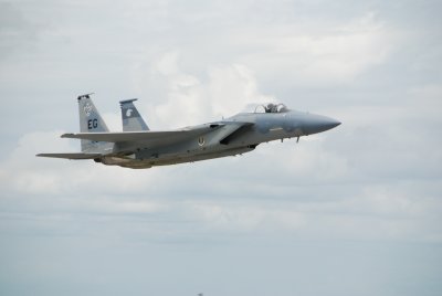 Fla. Airshow -F-15 from West Coast Demo Team