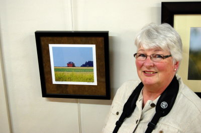 photographer beside her photograph.jpg