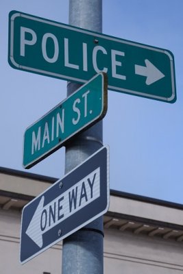 Police Sign