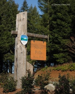 Silver Falls Sign