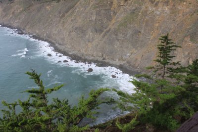 Ragged Point Looking North & Down