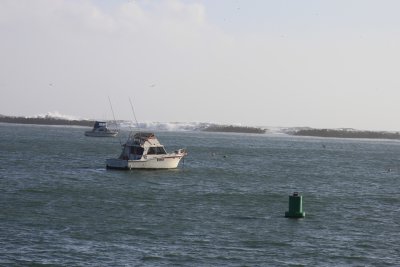 Breaking Over the Jetty