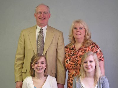 John, Becky, Katy & Chrissy Davis