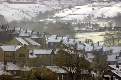 Christmas over Haworth