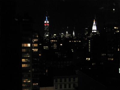 Night View from Parsons 55 West building