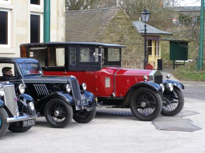 Cars at the Tramway