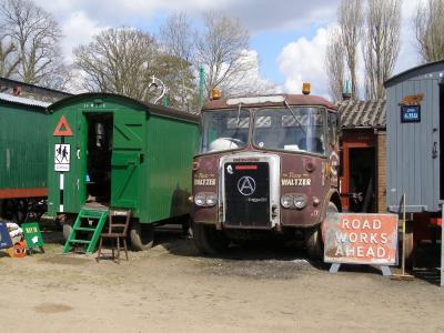 Foreman's Living Van and Atkinson Funfair Tractor Unit