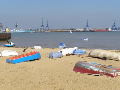 Boats on the beach - Harwich