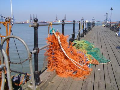 Brighly Coloured Fishing Nets