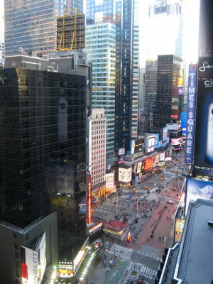 Room View Times Square Crowne Plaza